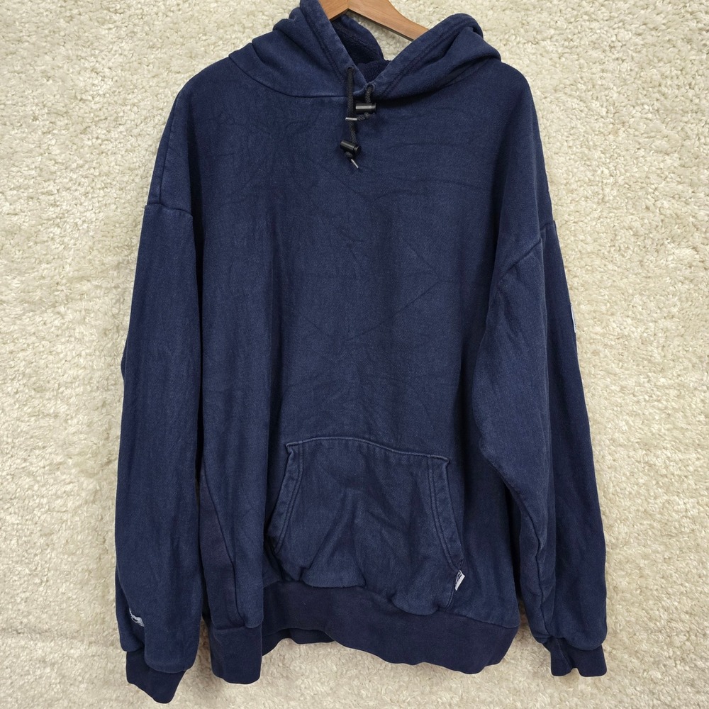 Tyndale FRMC‎ Navy Blue Flame Resistant Hoodie Sweatshirt 3XL